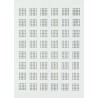 Termodżety 3740 aplikacja srebrne kwadraty 2cm x 2cm