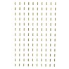 Termodżety aluminiowe 3249 prostokąt 3mm x 10mm gold