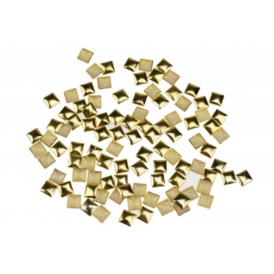 Termodżety aluminiowe 1584 rozmiar 6,5mm 100 szt gold