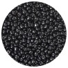 Koraliki szklane grube 6 mm kolor 49 czarny