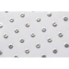 Dżety imitujące metal ✅rozmiar od 4mm. ✅Srebrny, ośmiokątny diamencik