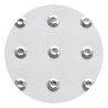 Dżety imitujące metal ✅rozmiar od 4mm. ✅Srebrny, ośmiokątny diamencik