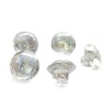 Guzik przezroczysty połysk OPAL 54421 13 mm 10 szt