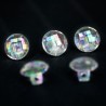 Guzik przezroczysty połysk OPAL 54421 13 mm 10 szt