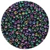 Koraliki szklane grube 6 mm kolor 409 benzyna