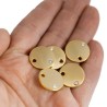 Przyczepka typu charms z cyrkonią GK38926 4 sztuki