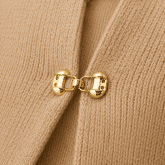 Klamerki ozdobne złote 2,5×12 mm | Grofes