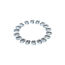 Kamienie akrylowe KA405 10x14mm cristal